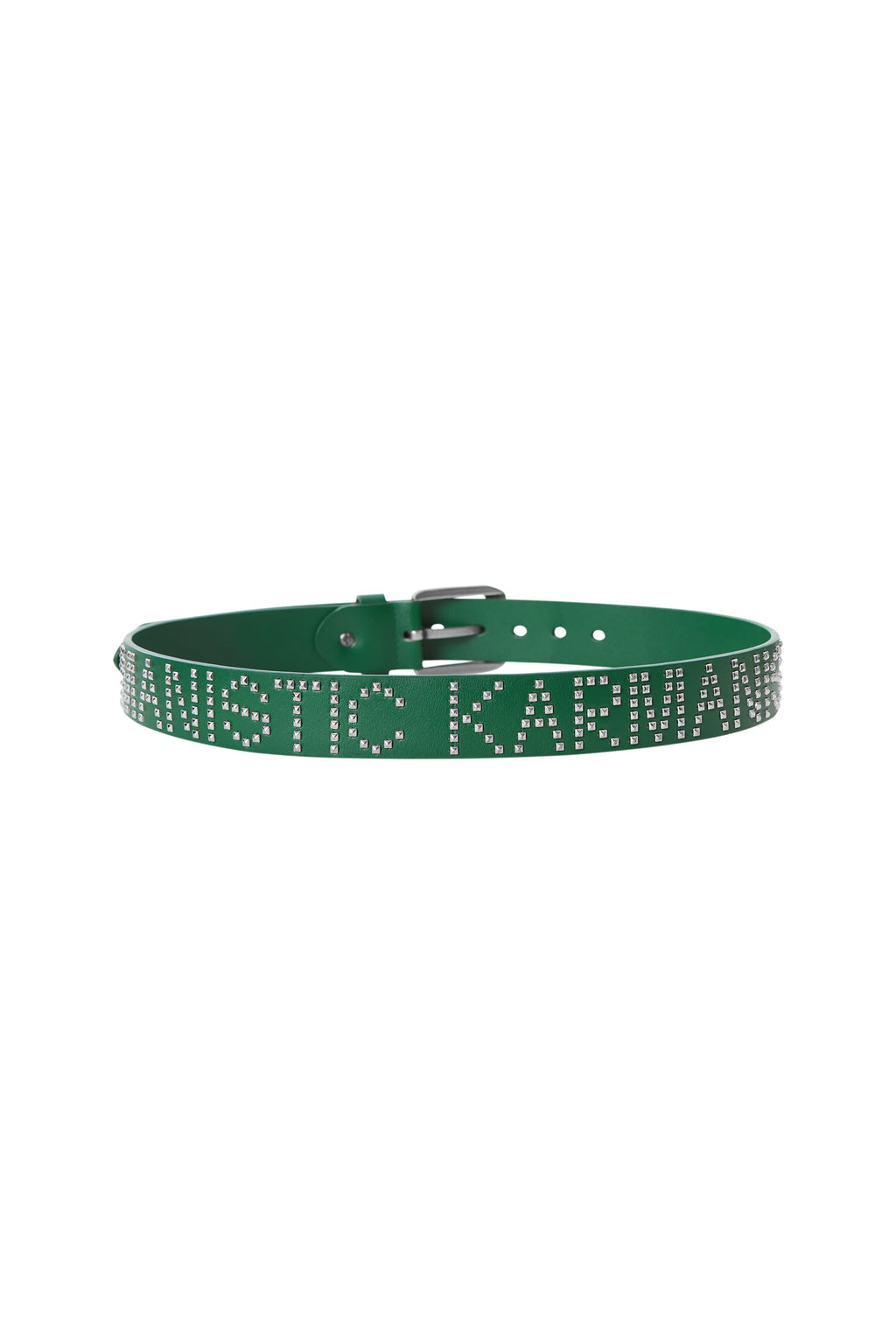 KARMANISTIC Punk Studded Logo Belt