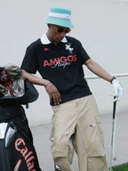 STEEPC Amigos Patch Embroidered Polo Shirt