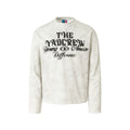 YADcrew Washed Ink Dyed Print Long Sleeve Tee
