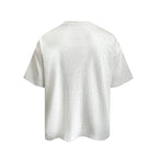 RUSURE Rhinestone Print Graphic Logo Tee