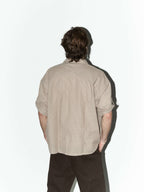LIBERAFIT Cross Weave Striped Pique Short Sleeve Shirt