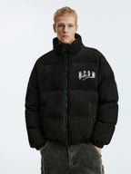 MEDM Suede 3D Embroidered Down Jacket