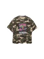 LIBERAFIT Vintage Poster and Skeleton Print Graphic Tee