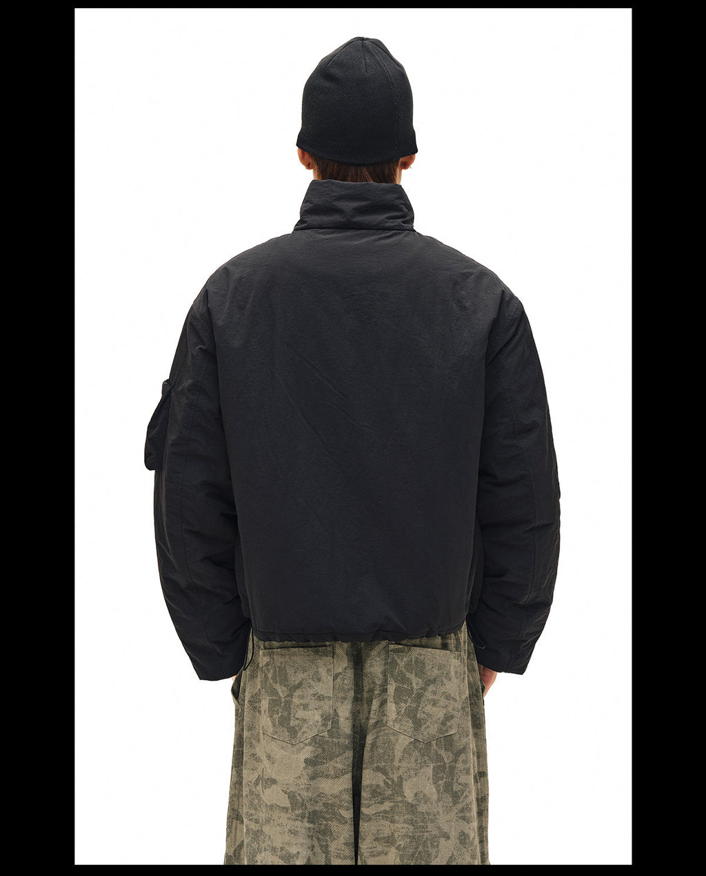 NOVACAM Windproof Puffer Short Jacket