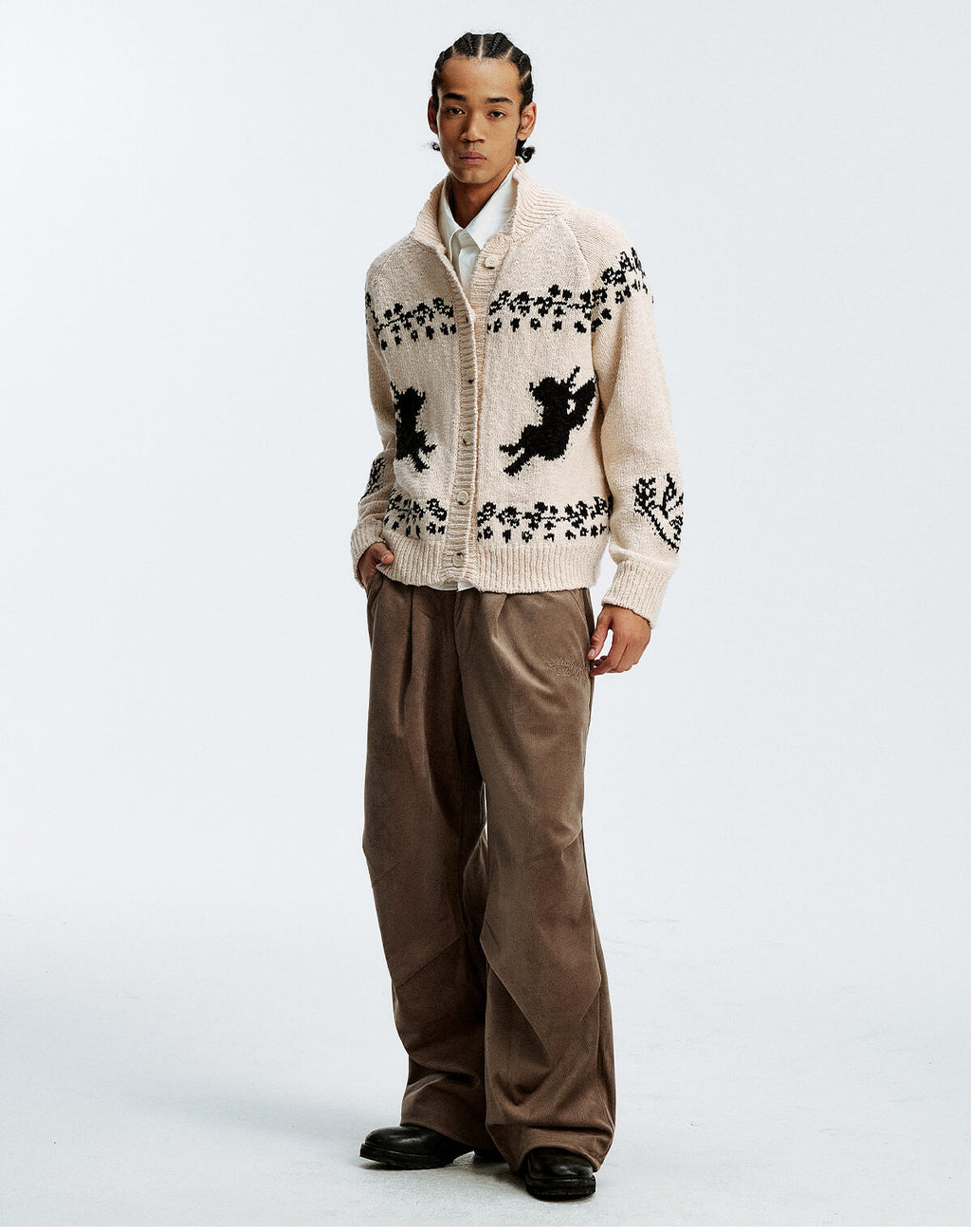 MEDM Angel Cowichan Knit Cardigan
