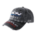 NOVACAM Distressed NOV Logo Embroidered Dad Hat