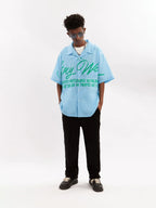 EMPTY REFERENCE Slogan Short Sleeve Shirt