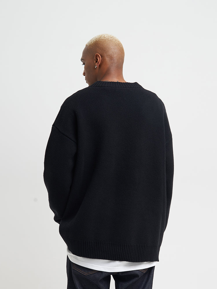 VOTE Casino Dollar Knit Sweater