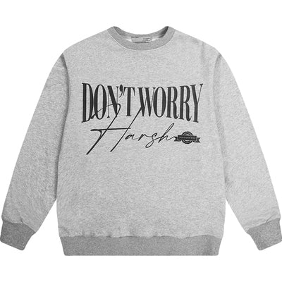 Harsh and Cruel Handwriting Logo Crewneck Sweatshirts
