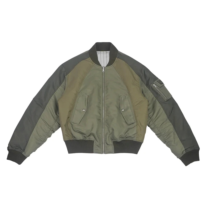 SOD Co. Reversible Colorblock MA-1 Bomber Jacket