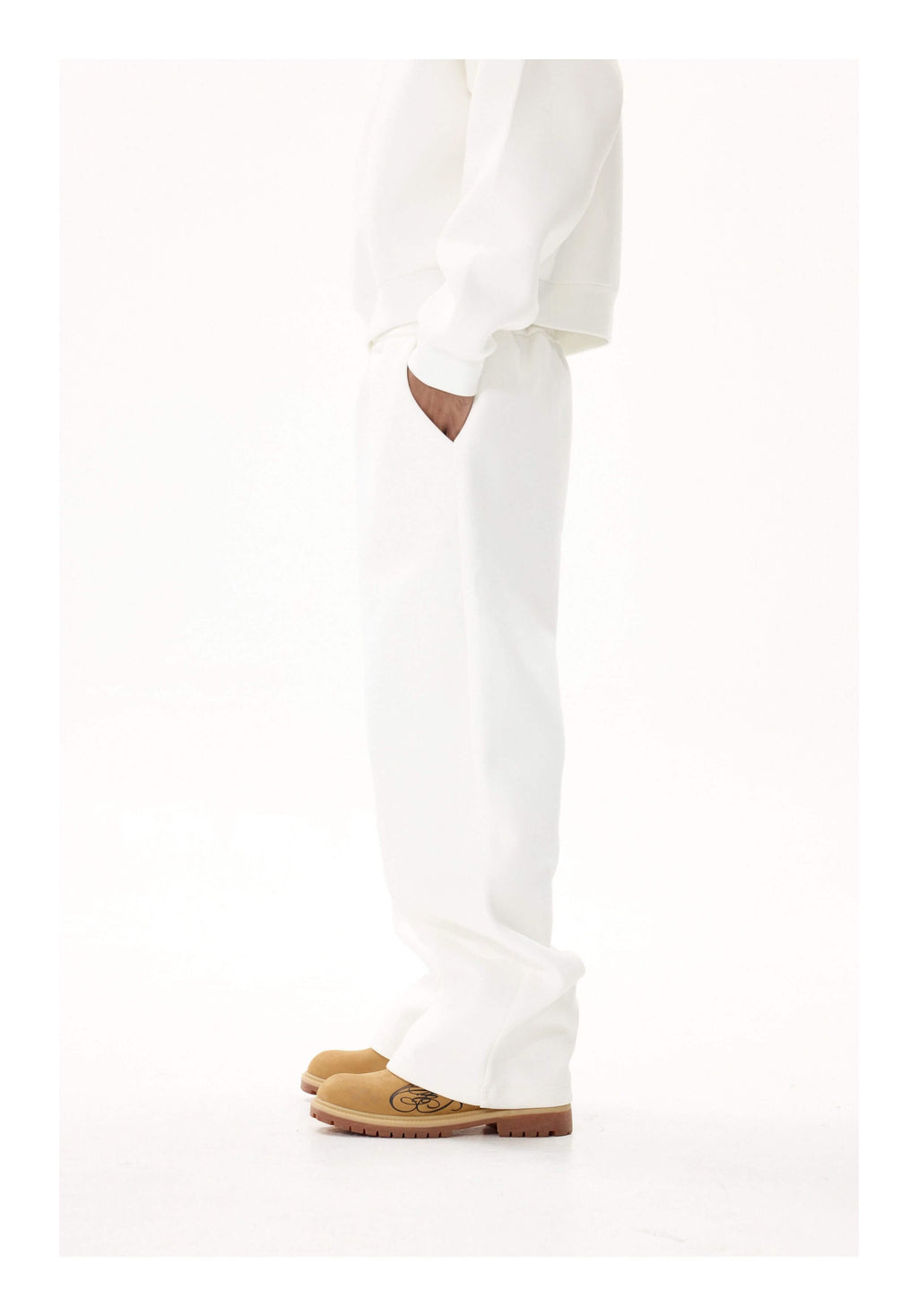 KARMANISTIC Heavyweight Logo Embroidered Baggy Sweatpants