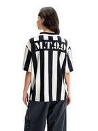 F3F Select Striped Polo Collar Short Sleeve Soccer Jersey