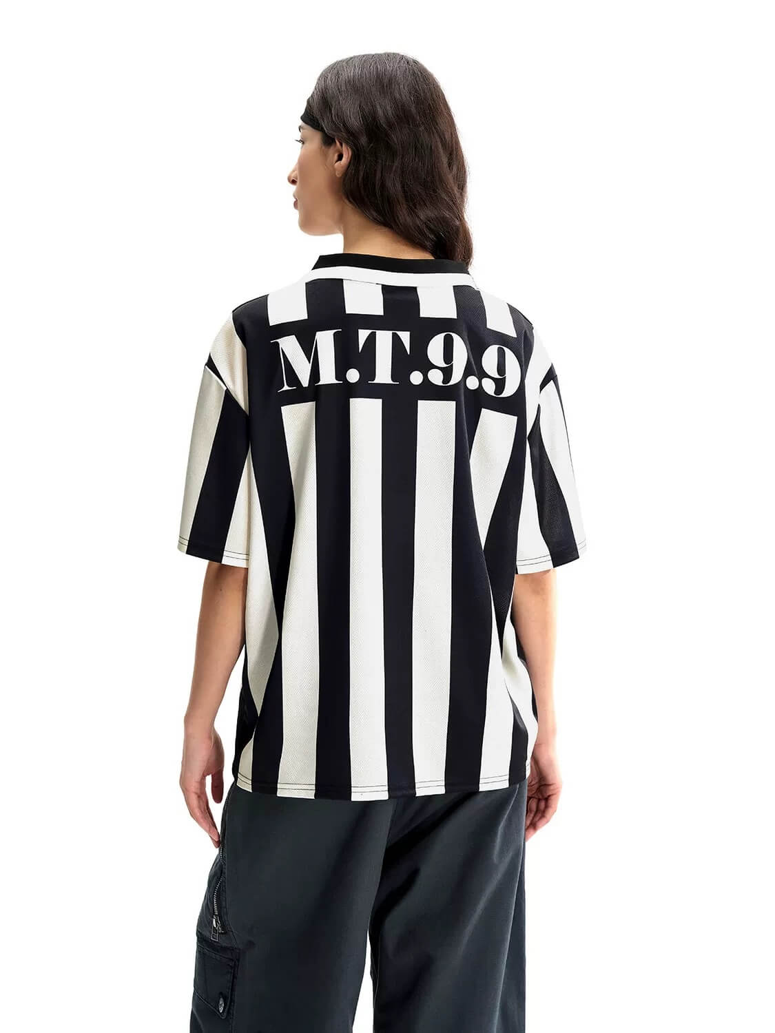 F3F Select Striped Polo Collar Short Sleeve Soccer Jersey