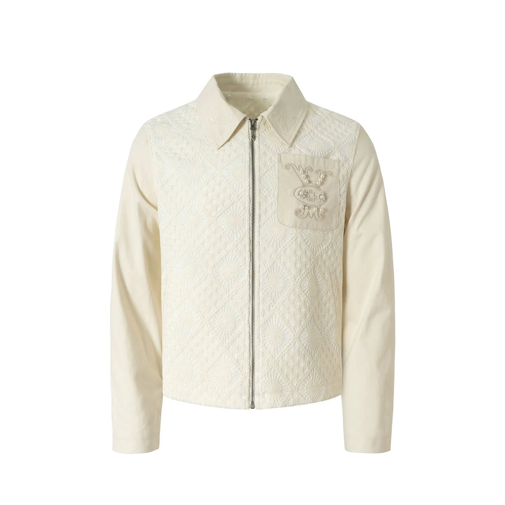 YADcrew Lace Knit Jacket