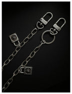 Remedy Key Lock Metal Wallet Chain