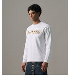 S45 Leopard Patch Pearl Logo Long Sleeve Tee