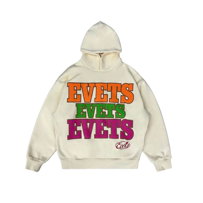 EVETS Foam Logo Graphic Hoodie