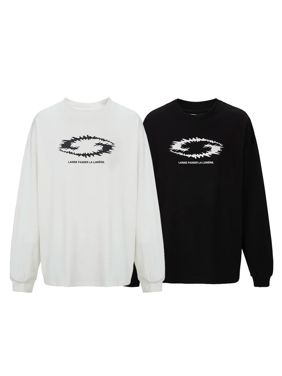 F2CE Thorn Print Logo Long Sleeve Tee