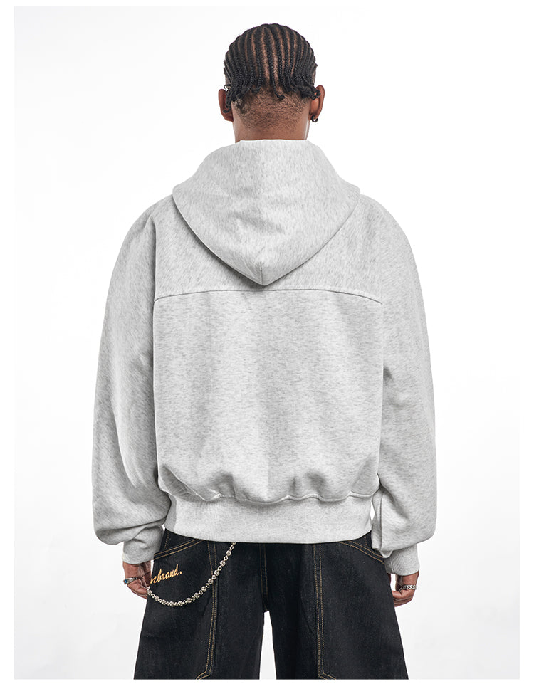 F3F Select Deconstructed Zip Up Hoodie