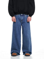 F3F Select Vintage Light Wash Baggy Jeans