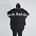 Harsh and Cruel Large Letters Logo Long Sleeved Shirt