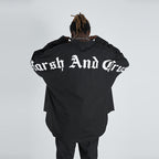 Harsh and Cruel Large Letters Logo Long Sleeved Shirt