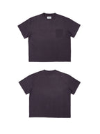 LIBERAFIT Vintage Washed Distressed Basic Short Sleeve Tee