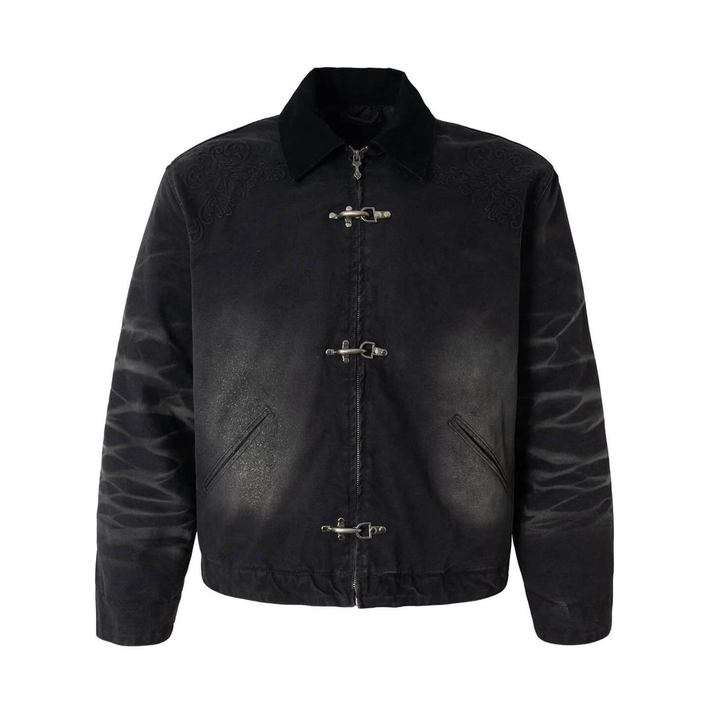 YADcrew Washed Detroit Work Jacket