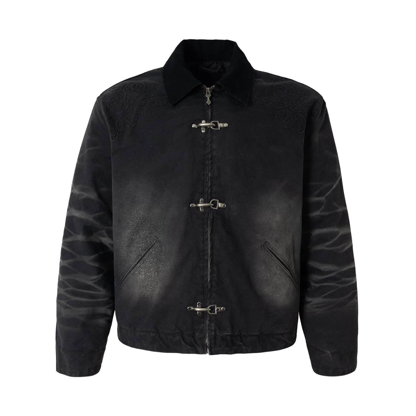YADcrew Washed Detroit Work Jacket