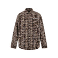 1807 Tie Dye Plaid Long Sleeve Shirt