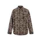 1807 Tie Dye Plaid Long Sleeve Shirt