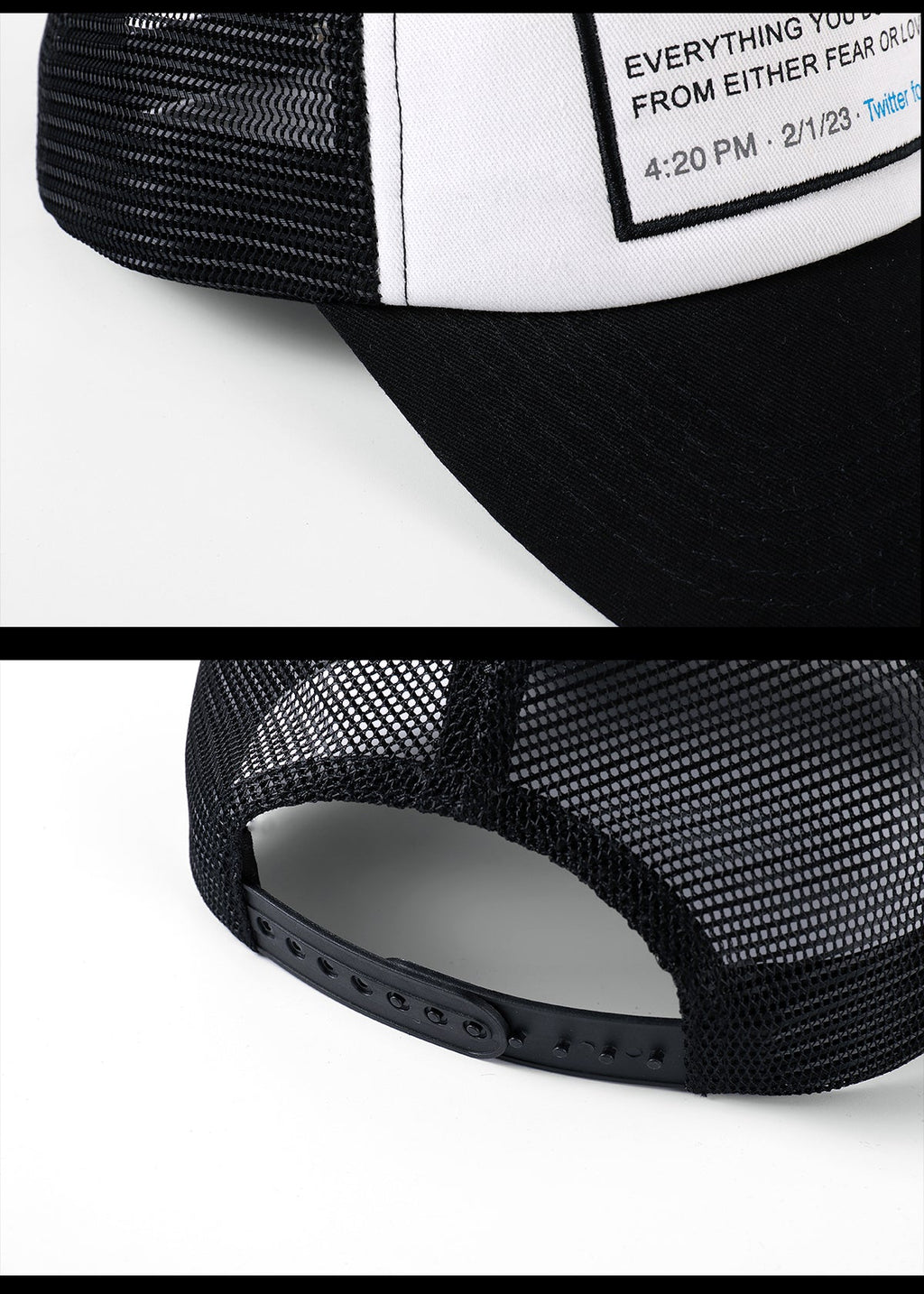 NOVACAM Message Patch Trucker Hat