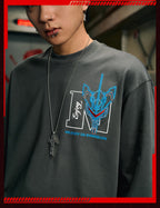 MEDM x EVA Basic Logo Long Sleeve Tee