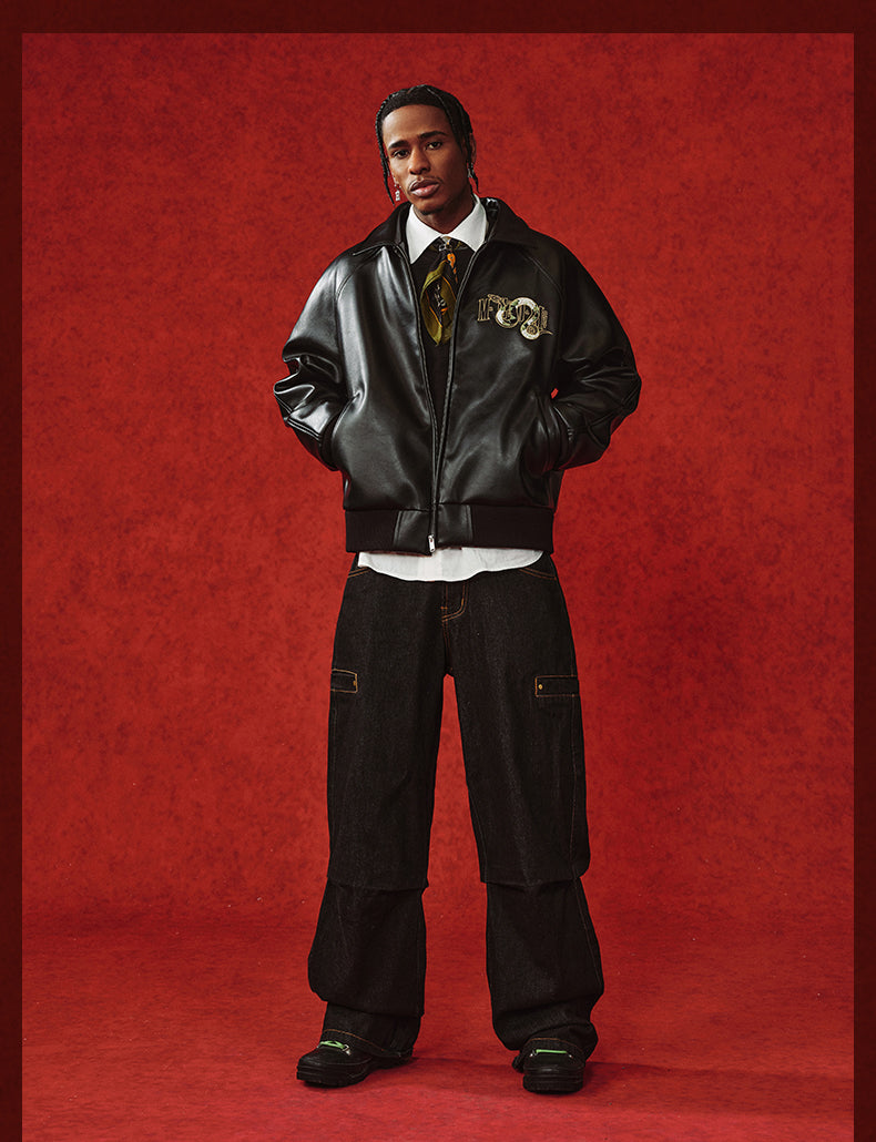 MEDM Year of the Snake Limited Edition Leather Jacket