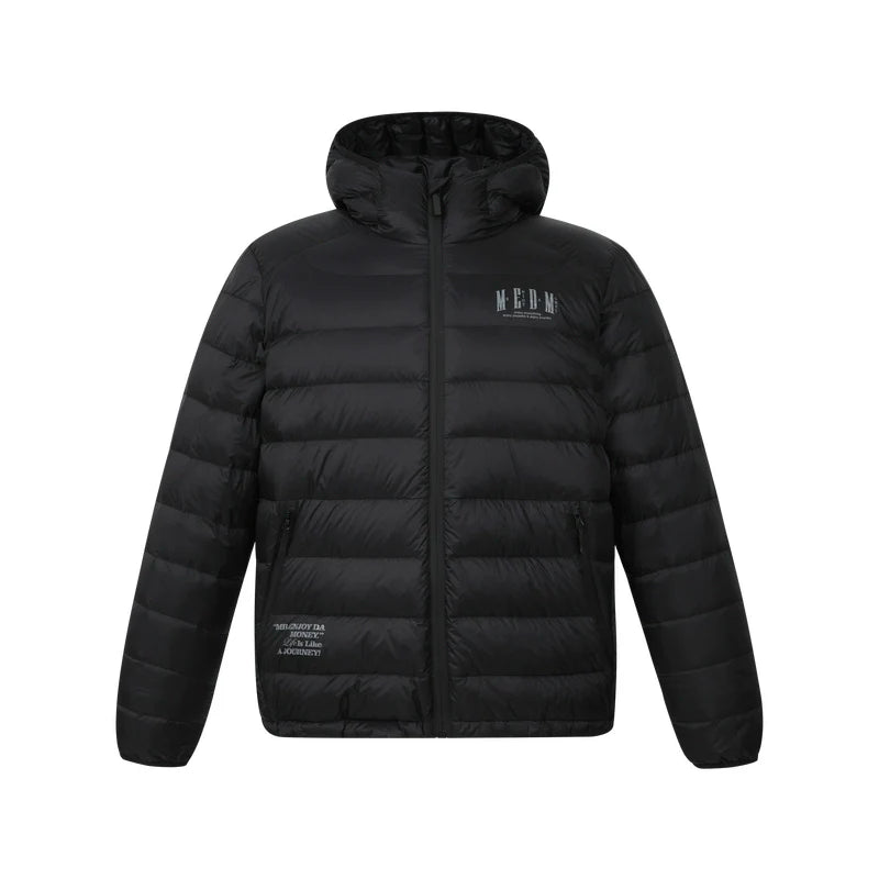MEDM Waterproof Lightweight Hooded Down Jacket