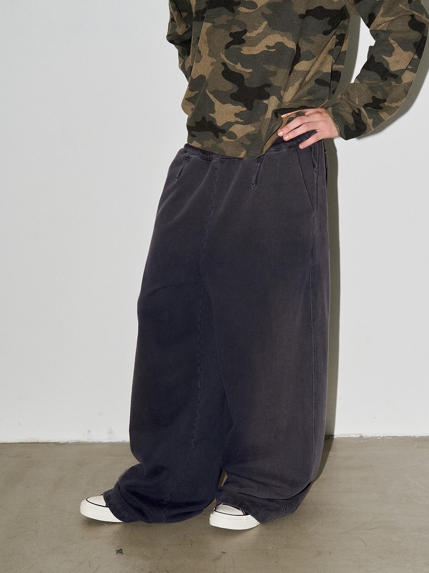 LIBERAFIT Garment Dyed Vintage Baggy Sweatpants