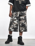 F3F Select Functional Camouflage Baggy Shorts