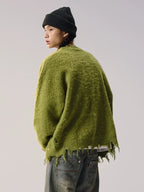 Remedy Distressed Knit Cardigan