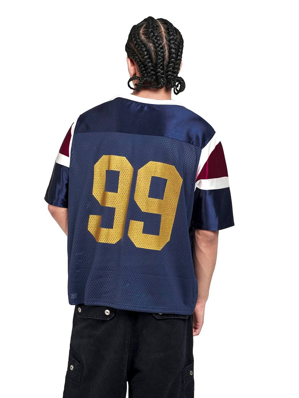 F3F Select 99 Color Block Mesh Short Sleeve Hockey Jersey