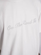 1807 On The Road To Rhinestone Embellished Tee