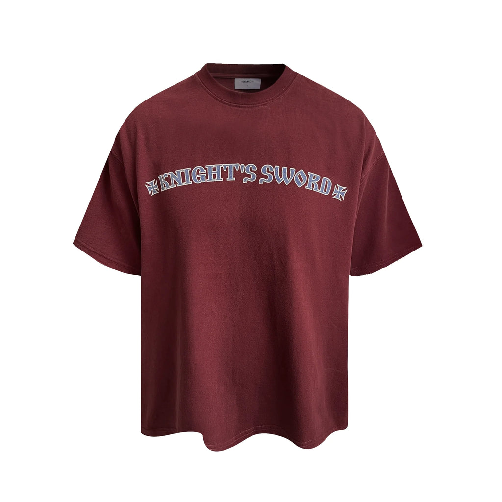 RUSURE Knights Sword Print Tee