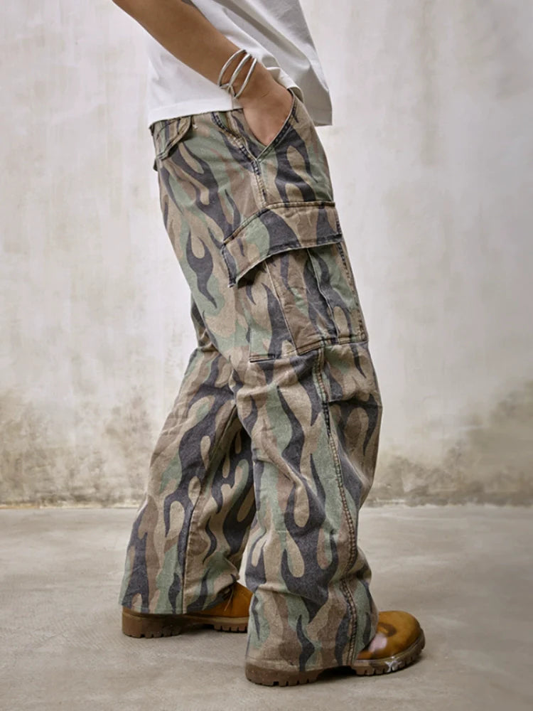 Remedy Flame Camouflage Work Cargo Pants