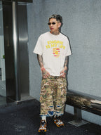 S45 Double Layer Destruction Camouflage Shorts