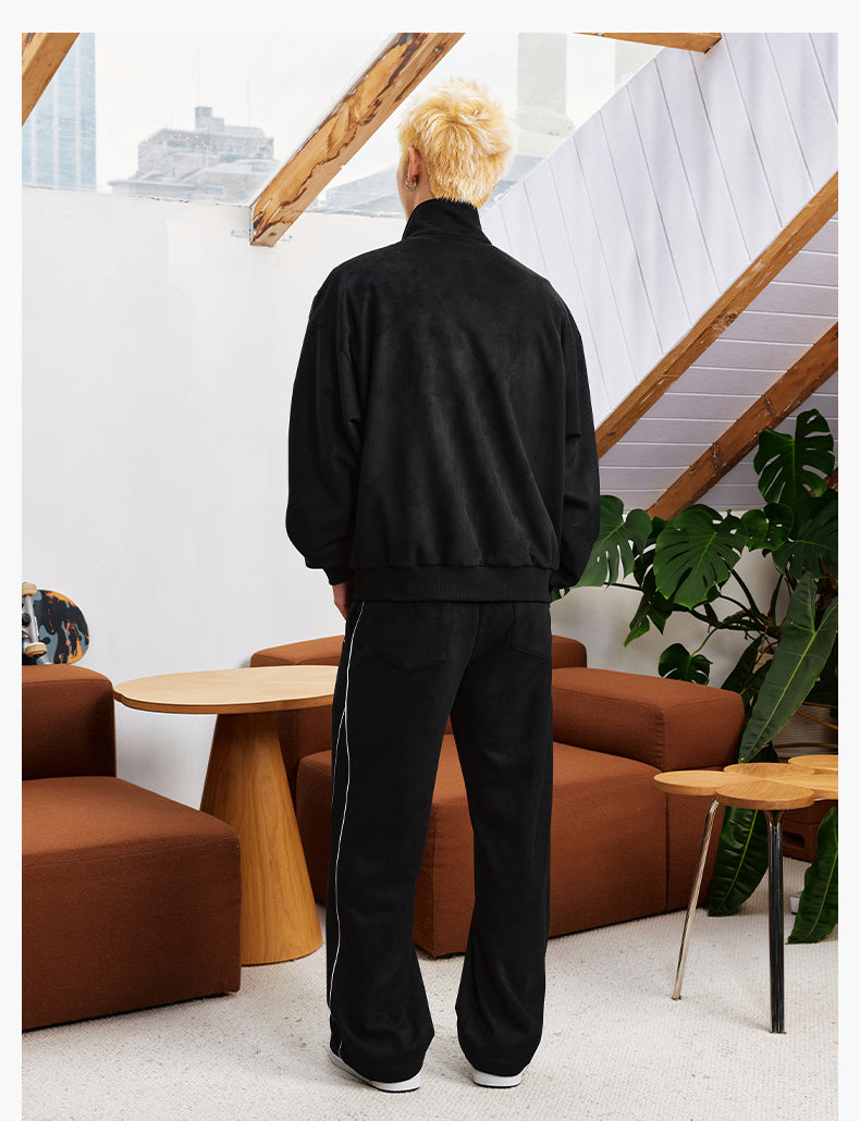 MEDM Suede Track Pants