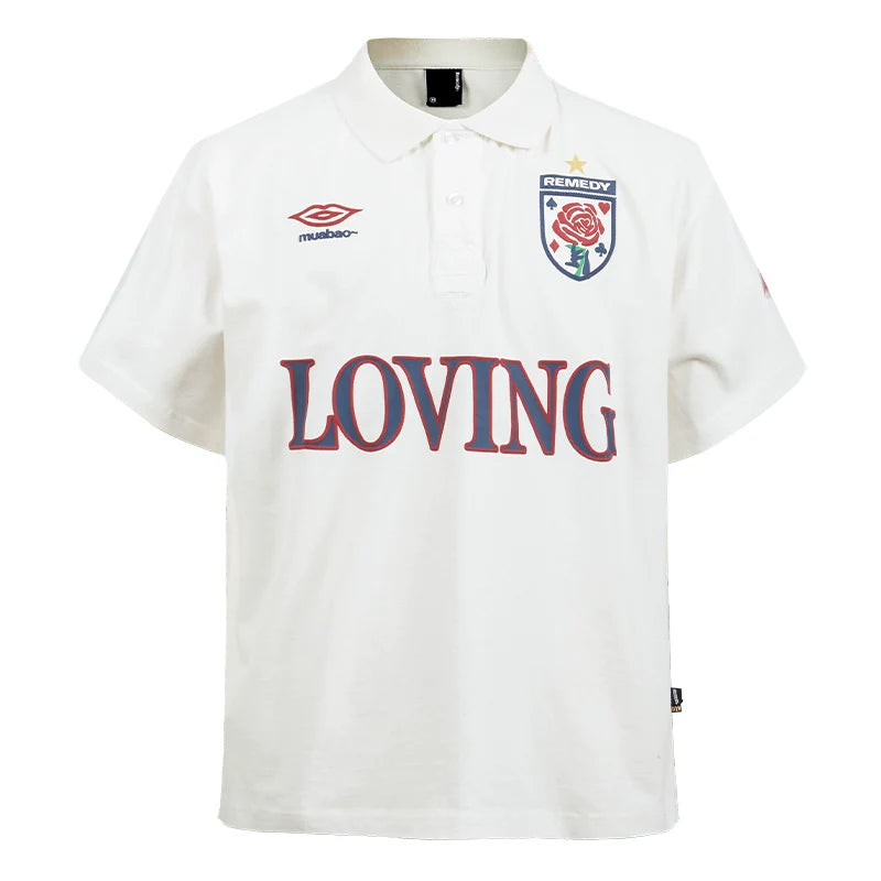 Remedy LOVING Foam Print Polo Shirt