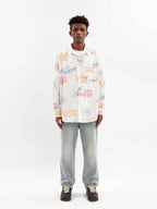 EMPTY REFERENCE Vintage Slogan Long Sleeve Shirt