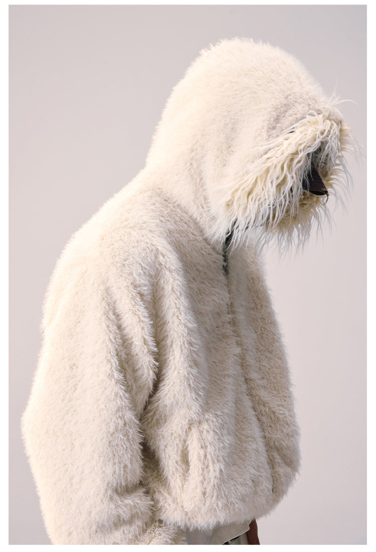 Remedy Faux Fur Mohawk Hooded Jacket