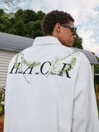 Harsh and Cruel Floral Embroidered Long Sleeve Shirt