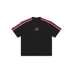 Achock Stripes Logo Printed Tee