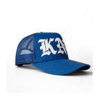 KARMANISTIC Embroidered Letters Trucker Hat